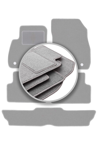 shumee Covorașe auto gri cenușiu pentru: Opel Zafira C 7 locuri (2012-2019)