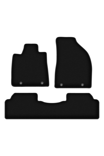 shumee Covorașe BASIC negre din velur pentru: Lexus RX III Hybrid SUV (2008-2...
