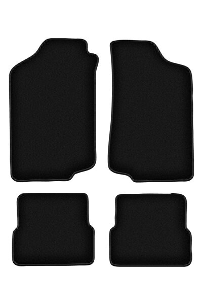 shumee Covorașe BASIC negre din velur pentru: Volkswagen Jetta II sedan (1984...