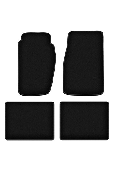 shumee Covorașe BASIC negre din velur pentru: Jeep Grand Cherokee XJ off-road...