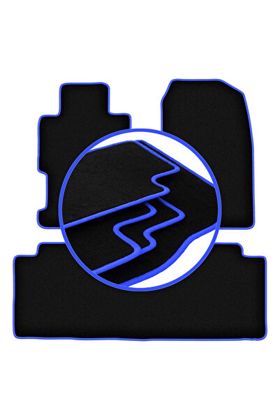 shumee Covorașe auto CARLUX-BLUE pentru: Honda Civic VII 5 uși (2001-1007)