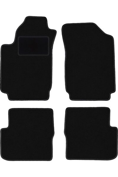 shumee Complete set of velour floor mats for: Dodge Dart sedan (2012-2016)