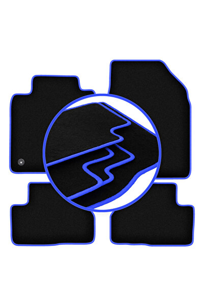 shumee Covorașe auto CARLUX-BLUE pentru: Nissan Micra K12 hatchback (2002-2010)