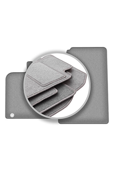 shumee Covorașe auto gri pentru: Smart ForTwo II hatchback (2007-2014)