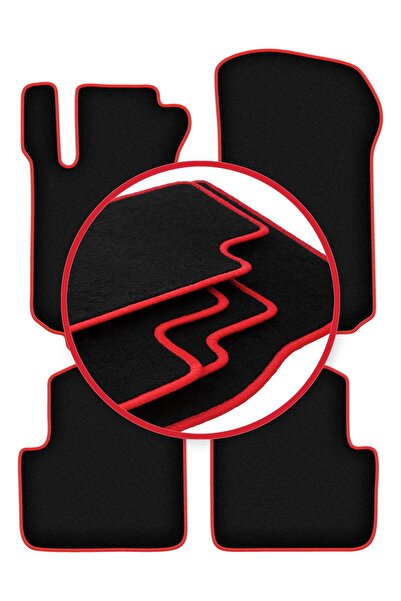 shumee Covorașe auto CARLUX-RED pentru: Mercedes R V251 / R251 monovolum (200...