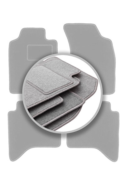 shumee Covorașe auto gri pentru: Toyota Hilux VII N25 N2 pickup (2006-2015)