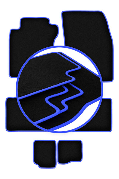 shumee Covorașe auto CARLUX-BLUE pentru: Nissan X-Trail III T32 7 locuri (201...