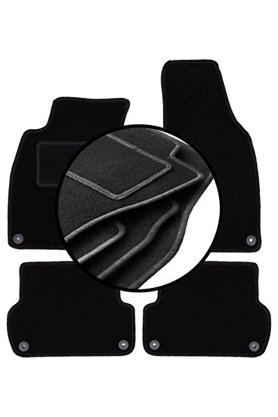 shumee Set complet de covorașe velur pentru: Audi A4 B7 sedan, break, avant (...