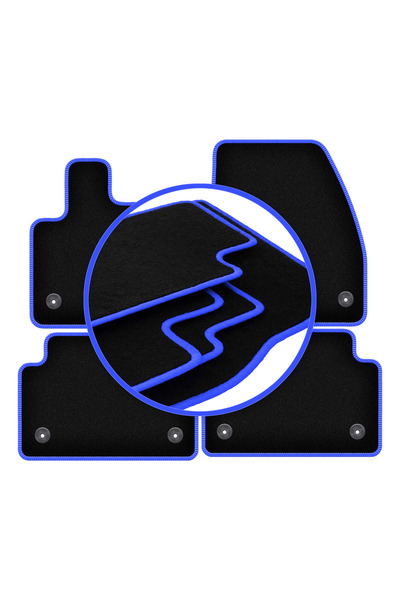 shumee Covorașe auto CARLUX-BLUE pentru: Range Rover Evoque II SUV (2019-)