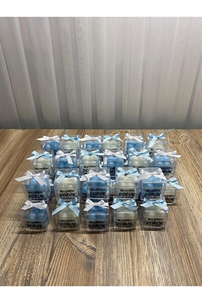 Aysili Dekorasyon 10 Adet Bubble Mum Hediyelik Nişan, Düğün, Sünnet, Kına, Doğum