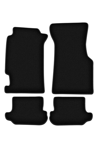 shumee Covoare de BASIC din velur negru pentru: Honda CRX DelSol coupe, cabri...