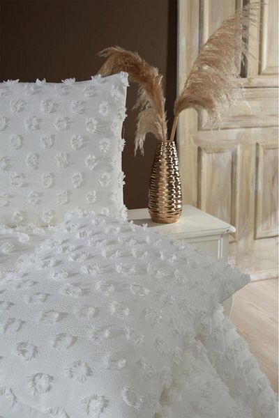 HUZUR ÇEYİZ Vera 3 Piece Double Pique Set