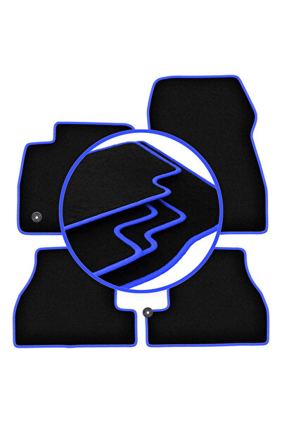 shumee Covorașe auto CARLUX-BLUE pentru: Ford Focus MK3 USA sedan, break (201...