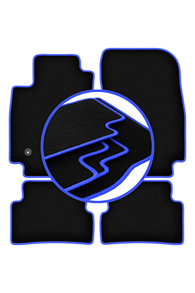 shumee Covorașe auto CARLUX-BLUE pentru: Renault Captur SUV (2013-2019)