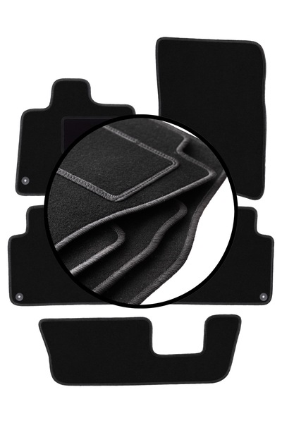 shumee Set complet de covorașe velur pentru: Audi Q7 I 4L SUV (2005-2015)