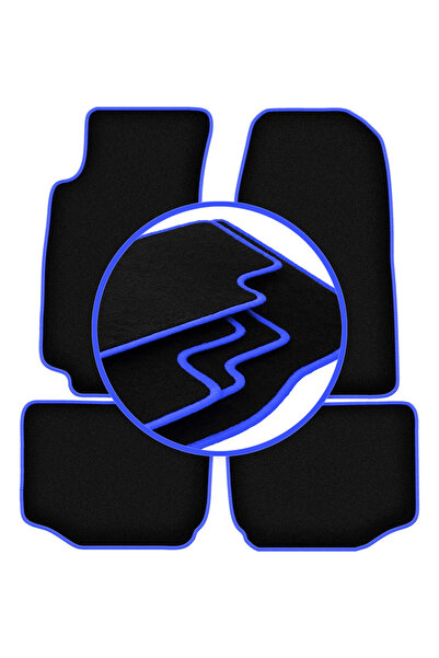 shumee Covorașe auto CARLUX-BLUE pentru: Ford Granada sedan (1972-1985)