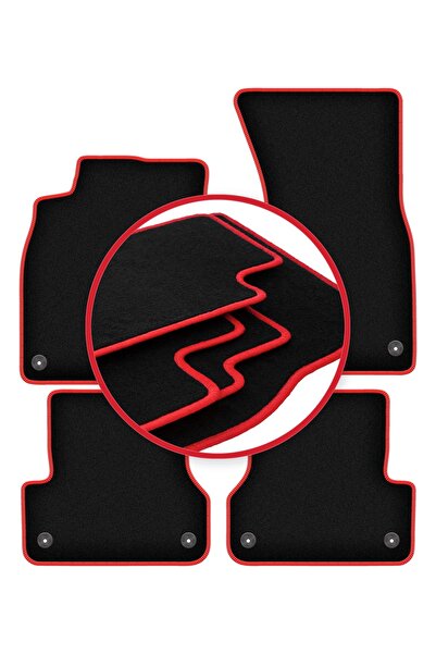 shumee Covorașe auto CARLUX-RED pentru: Audi A6 C7 sedan, break, avant (2011-...