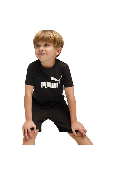 Puma Tričko Puma Ess No. 1 Logo Tee Ps, černé, dětské
