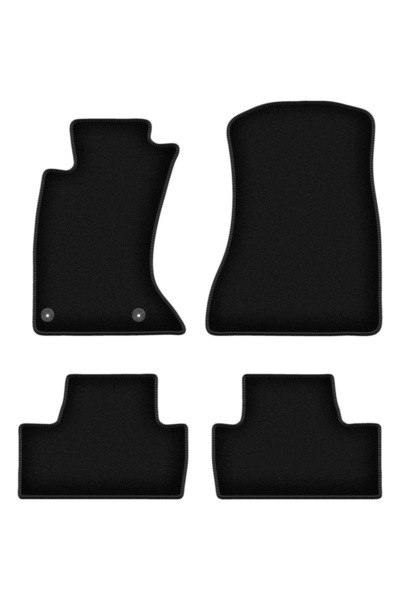 shumee Covorașe BASIC negre din velur pentru: Lexus IS II 4WD sedan (2005-2013)