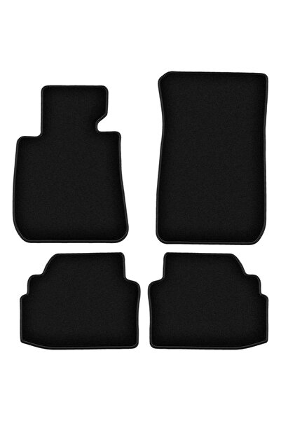 shumee Covorașe BASIC negre din velur pentru: BMW 3 E92 coupe (2004-2011)