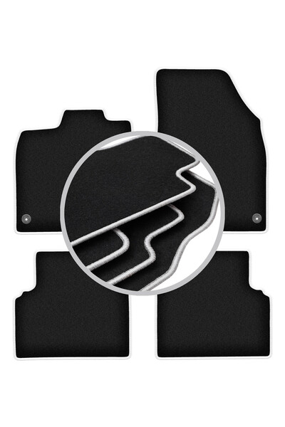 shumee Covorașe auto CARLUX-SILVER pentru: Volkswagen ID.3 hatchback (2019-)