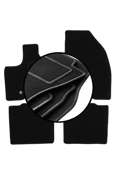 shumee Set complet de covorașe velur pentru: Ford Explorer MK5 SUV (2010-2019)