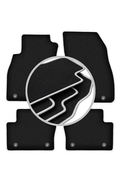 shumee Covorașe auto CARLUX-SILVER pentru: Opel Insignia A FL sedan, liftback...