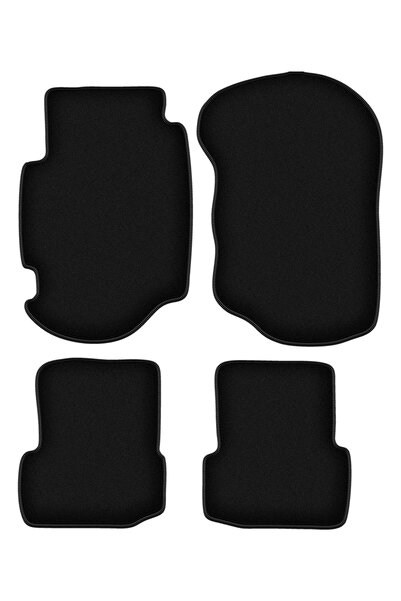 shumee Covorașe BASIC negre din velur pentru: Ford Escort MK7 hatchback, brea...