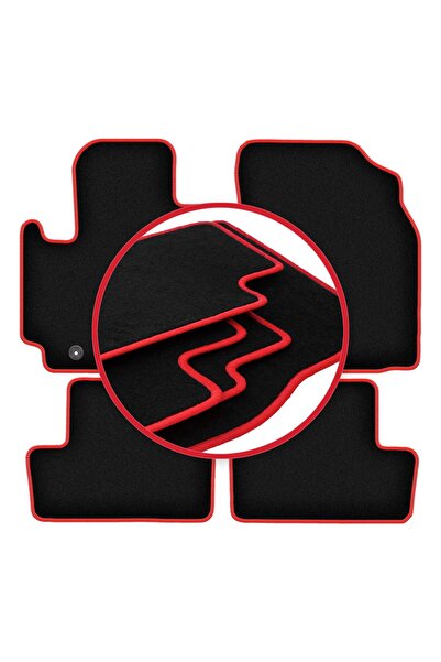 shumee Covorașe auto CARLUX-RED pentru: Toyota RAV4 II 2WD 5-uși (2001-2005)