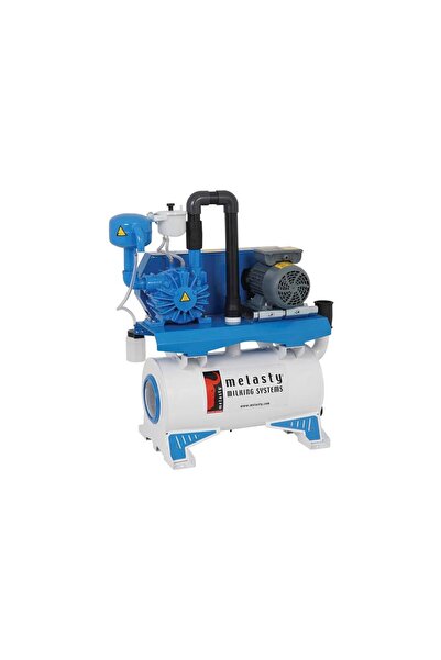 Melasty Süt Sağım Sistemi Vakum Pompa Seti (220V-50Hz-1,5kW) (400 L/dk - Yağlı)