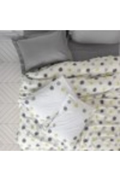 Cotton Box Duvet cover 230x250cm with bed sheet and pillowcases, embossed embroidery, Leroy Grey