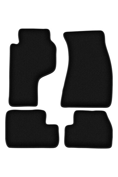 shumee Covorașe BASIC negre din velur pentru: Nissan 200SX coupe (1988-2003)