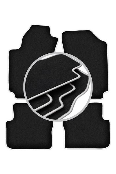 shumee CARLUX-SILVER car mats for: Dodge Dart sedan (2012-2016)
