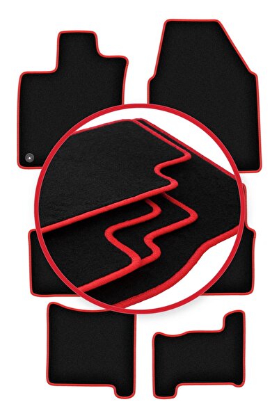 shumee Covorașe auto CARLUX-RED pentru: Nisan Qashqai +2 crossover (2008-2013)