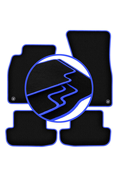 shumee Covorașe auto CARLUX-BLUE pentru: Audi A5 8T coupe (2008-2018)