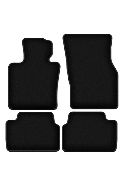 shumee Covorașe BASIC negre din velur pentru: Mini Cooper F55 5 uși (2014-)