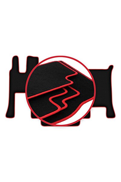 shumee Covorașe auto CARLUX-RED pentru: Mercedes Actros MP4 cabină lată (2011-)