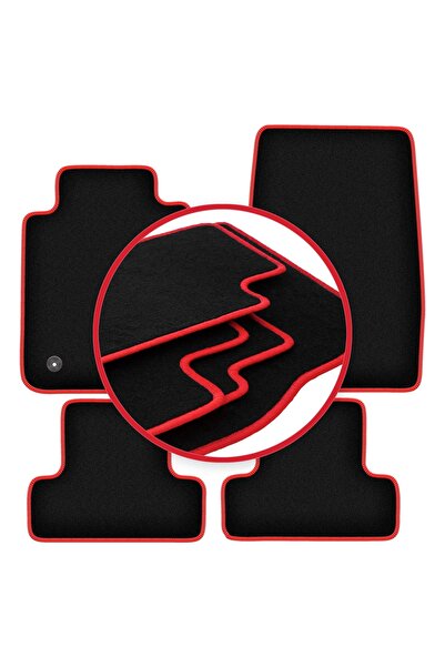 shumee Covorașe auto CARLUX-RED pentru: Ford Mustang MK6 coupe (2014-)