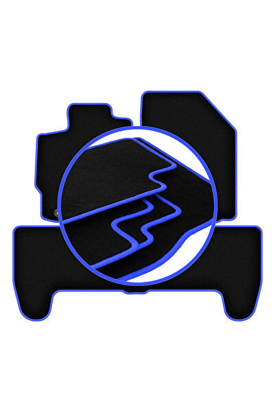 shumee Covorașe auto CARLUX-BLUE pentru: Toyota Yaris II hatchback (2005-2011)