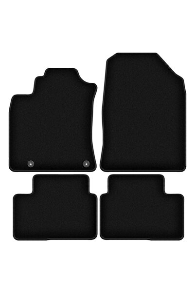 shumee Covorașe BASIC negre din velur pentru: Crossover Kia xCeed (2019-)