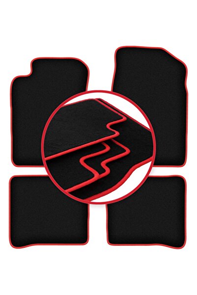 shumee Covorașe auto CARLUX-RED pentru: Toyota Carina E sedan (1992-1998)