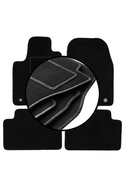 shumee Set complet de covorașe velur pentru: Dodge Durango III FL SUV (2013-2...