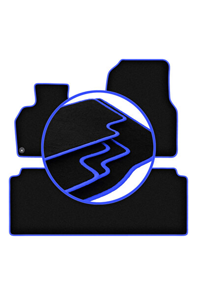 shumee Covorașe auto CARLUX-BLUE pentru: Renault Espace IV monovolum (2002-2014)