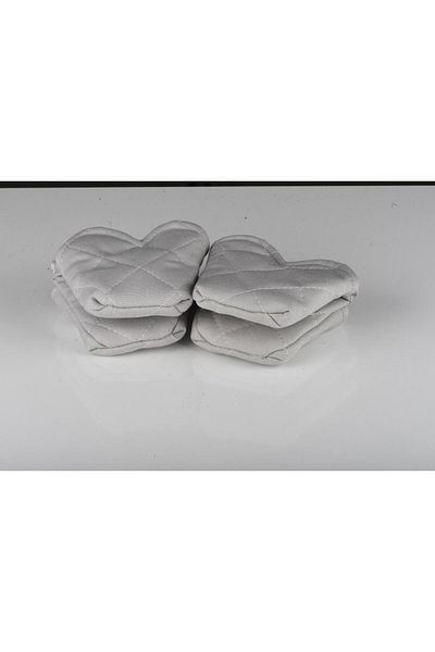 Lio20 Crab Heat Resistant Fabric Oven Gloves Set of 2 |   15 Seconds 250 ° C Protection |   Silicone Free |   Gray
