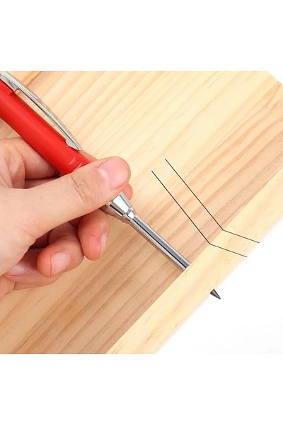 gaman Carpenter's Pencil with Opener Lead Marking Pencil