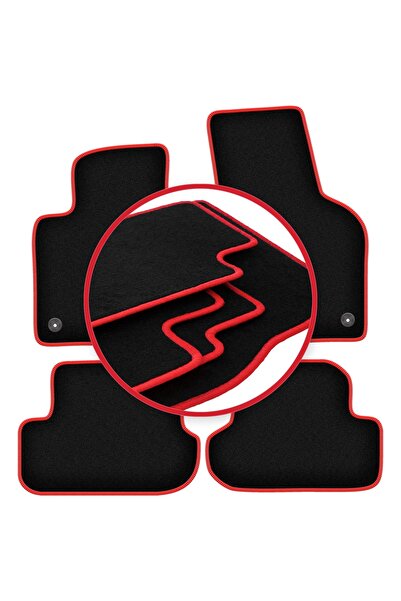 shumee Covorașe auto CARLUX-RED pentru: Volkswagen Beetle cabrio, coupe (2012...