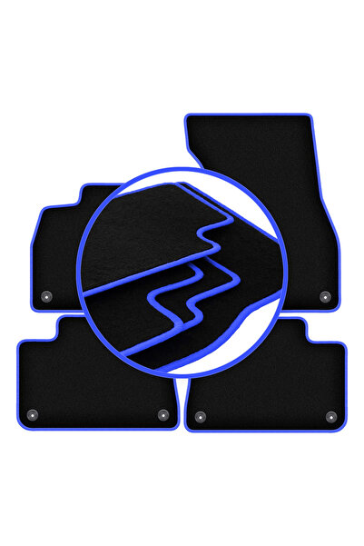 shumee Covorașe auto CARLUX-BLUE pentru: Audi e-Tron SUV (2018-)