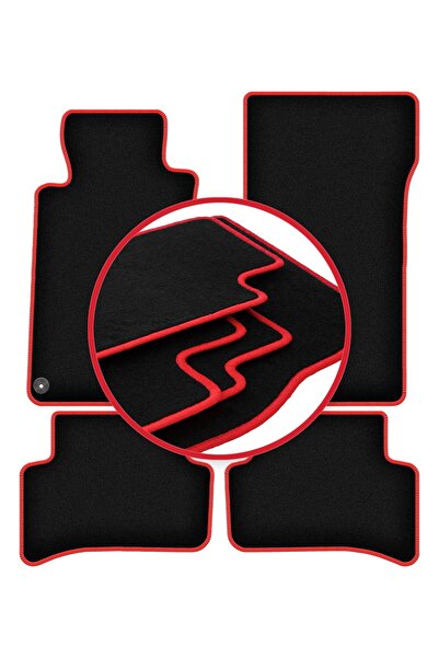 shumee Covorașe auto CARLUX-RED pentru: Mercedes C W203 coupe (2000-2008)