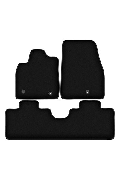 shumee Covorașe BASIC negre din velur pentru: Ford Mustang Mach-e 0 (2020-)