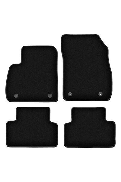 shumee Covorașe BASIC negre din velur pentru: Opel Zafira C monovolum (2012-2...